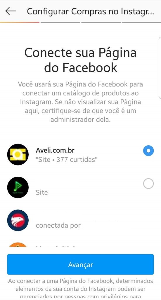 Compras no Instagram como ativar aveli.com.br 2