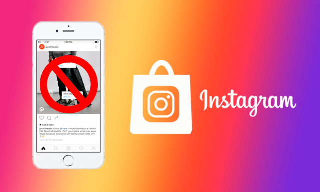 Conta não aprovada para compras no Instagram