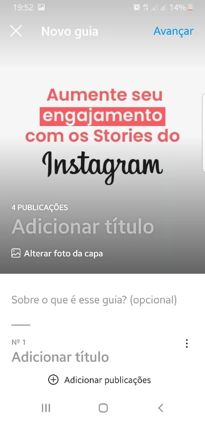 Como cria guia do Instagram